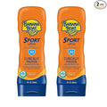 Banana Boat Sport Performance Broad Spectrum SPF 30 Sunscreen Lotion, Swim Splash - Up to 80 Minutes Water Resistant, 8 fl oz, 2-Pack