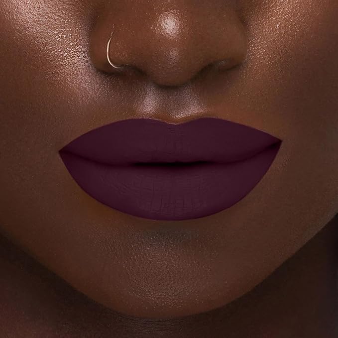 Beauty Bakerie Lip Whip Liquid Lipstick for Women, Waterproof Lip Gloss, Tint, Stain Long Lasting Hydrating Moisturizer, Matte or Metallic, 3.5mL, She's Just Jelly