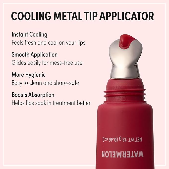 KISS NEW YORK Peptide Lip Treatment, Hydrating & Non-Sticky Tinted Plumping Balm, Shea Butter, Castor Oil & Squalane Reduces Look of Fine Lines, Softer & Fuller Lips with Cooling Metal Tip (Vanilla)