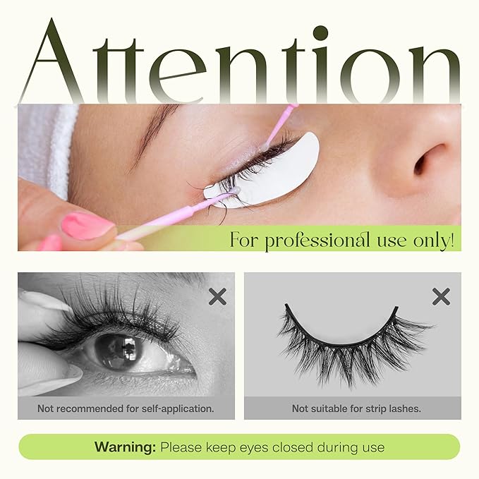 CALAILIS Lash Remover for Lash Extensions Low Irritation Eyelash Extension Remover for Sensitive Skin Quick Dissolves Lash Extension Remover Kit for Professional or Salon Use (10g, Rose)