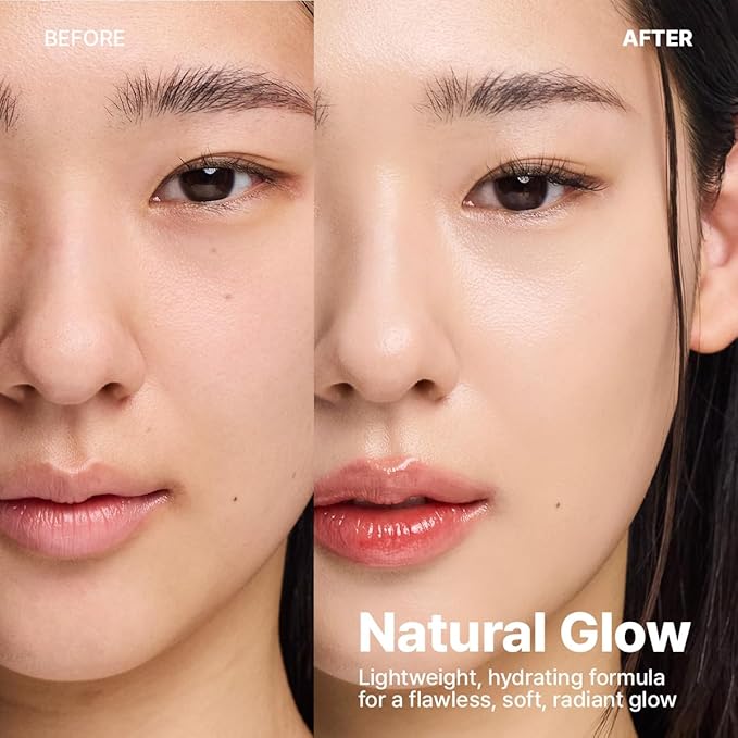 CLIO Kill Cover Mesh Glow Essential Cushion Foundation, Buildable Ultra-Fit Coverage with Glow Finish, Long-Lasting Hydration, Flawless Natural Cover for Radiant Skin, Korean Foundation (21N LINEN)