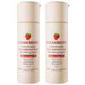 STRAWBERRY® Resurfacing Cream for Keratosis Pilaris - KP Bump Eraser Skin - Exfoliating Lotion with Glycolic, Lactic & Salicylic Acid - Remover for Rough & Bumpy Skin 8 oz (2 pack)