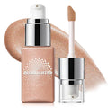 IONSGAKO Liquid Highlighter Makeup, Cream Glassy Highlighter for Face Natural Glow Finish Illuminator Buildable Long Lasting Illuminating Glow Makeup - 02 Medium Glow