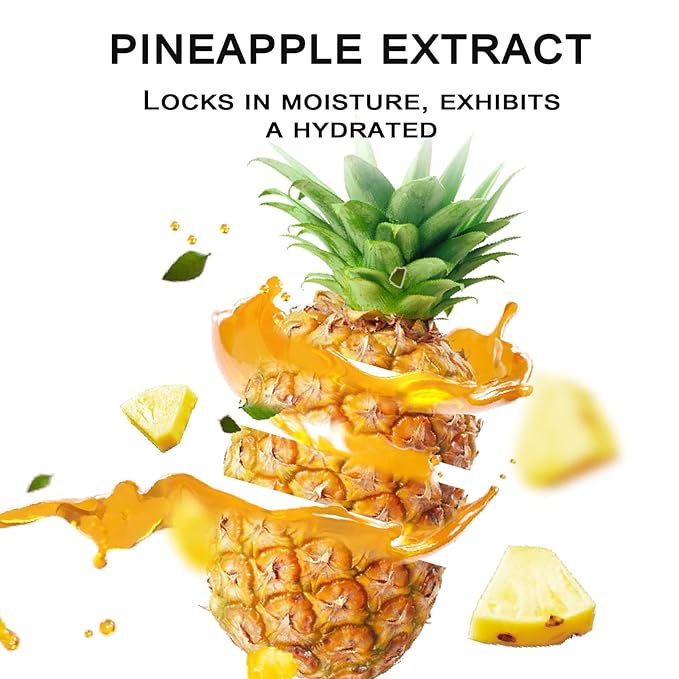 Body Lotion, 24hr Moisturizing & Deep Hydration, Absorbs Instantly Moisturizer for All Skin Types, 5.3 fl oz (1 Pack, Pineapple)