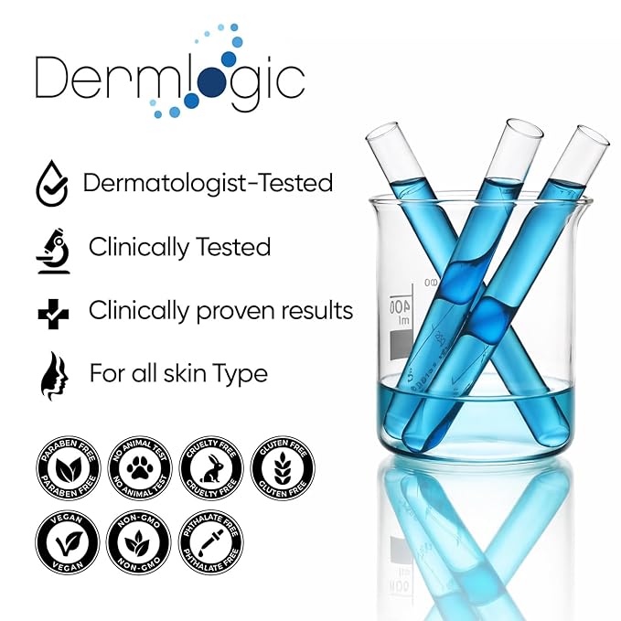 Dermlogic Keratosis Pilaris Treatment- Get Rid of KP, Bumps & Body Acne. 12% Lactic Acid Lotion. Moisturizing Repair Cream Smooths Rough, Dry, Cracked, Bumpy Skin & Redness.
