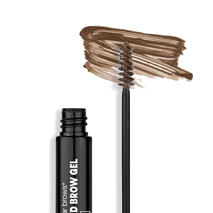 Billion Dollar Brows Color & Control Tinted Brow Gel, Taupe - Volumizing Eyebrow Fiber Gel with Sculpting Spoolie Wand - Waterproof Long-Lasting Smudge-Proof Brow Mascara - Vegan - 0.17 oz