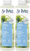 St. Ives Sea Salt & Pacific Kelp Exfoliating Body Wash 22 Fl Oz (Pack of 2)