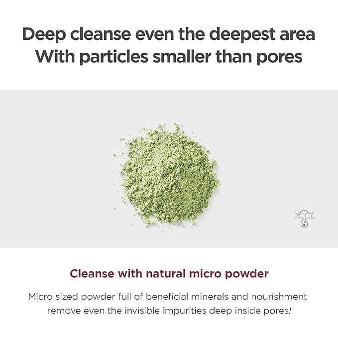 MANYO Deep Pore Cleansing Soda Foam, Pore Cleaner, Facial Cleanser with Green Tea, Exfoliating Papaya Enzymes, Gentle, Hydrating Face Wash, Korean Skin Care, 5.0 fl oz (150ml)