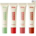 Handmade Heroes 100% Natural Vegan Tinted Lip Gloss with Hyaluronic Acid - Lightweight Moisturizing Soft Lipstick for Dry Lips - 4pc Lip Care set
