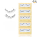 EYEME Eyelash NO.31 – 5 Pack Set, Flared & Voluminous False Eyelashes, Wispy Cat Eye Lashes for an Open-Eye Effect, Lightweight & Soft for All-Day Wear, K-Beauty