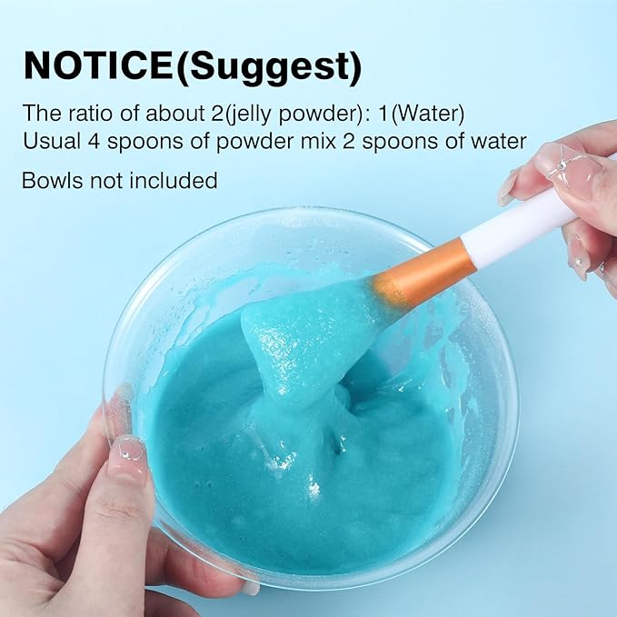 Hydro Jelly Masks for Women Home Spa,Hydrating & Moisturizing Peel-Off Rubber Gel Face Mask Skin Care,Professional Jelly Mask for All Skin Types 23 Fl Oz（ Nicotinamide）