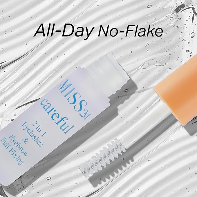 Careful 2-in-1 Clear Lash and Brow Lamination Gel for Lifted Brows with Silky Hydration and Strong, All-Day Hold, 0.15 Fl Oz