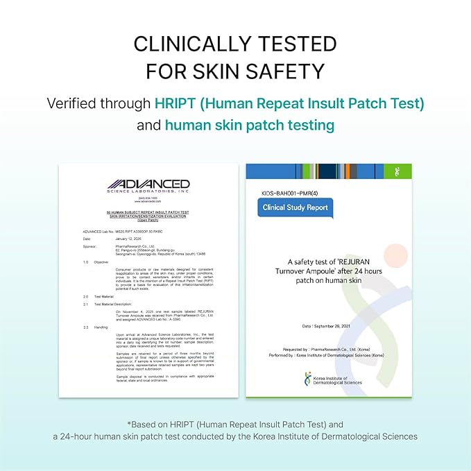 REJURAN® Turnover Ampoule, c-PDRN® [Larger Size] - Original Salmon DNA PDRN Face Serum for Rejuvenation, Firming, Hydration & Youthful Glow, Smooths Skin Texture. Korean Skincare (1.69 fl oz)
