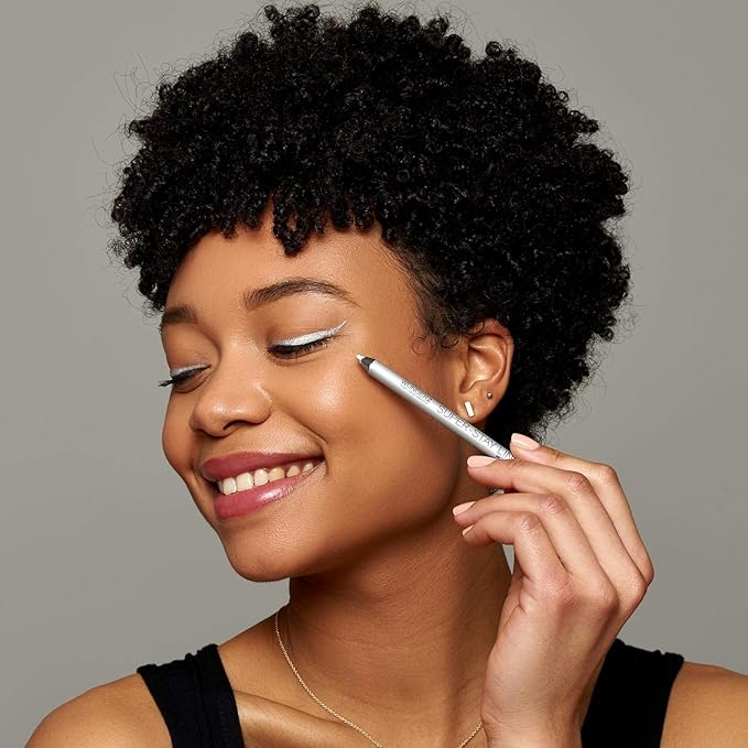 Wunder2 SUPER-STAY LINER Makeup Eyeliner Pencil Long Lasting Waterproof Eye Liner, Metallic Gold