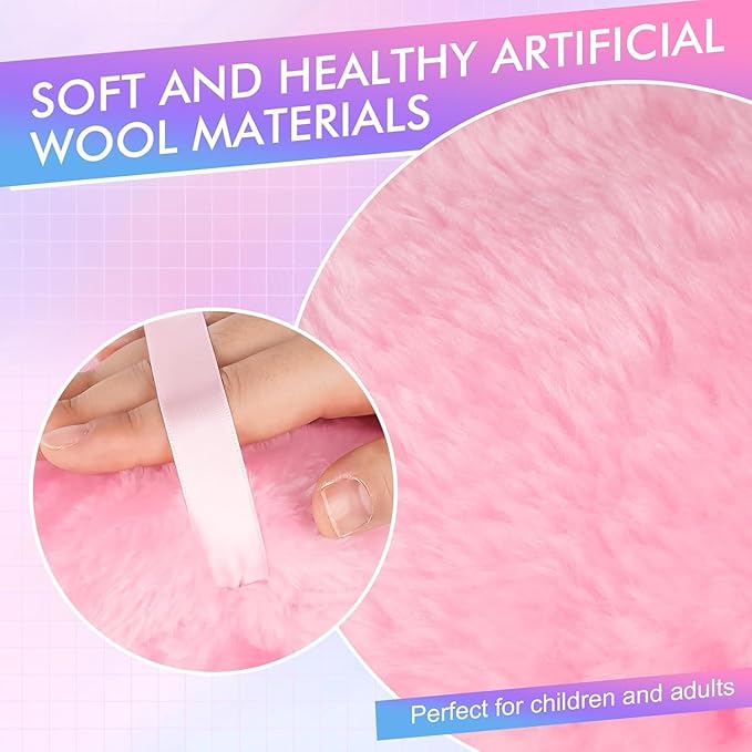 Powder Puff, Body Powder Puff, Extra-Large Powder Puff,Soft Powder Puffs for Body Powder,Triangle Makeup Puff