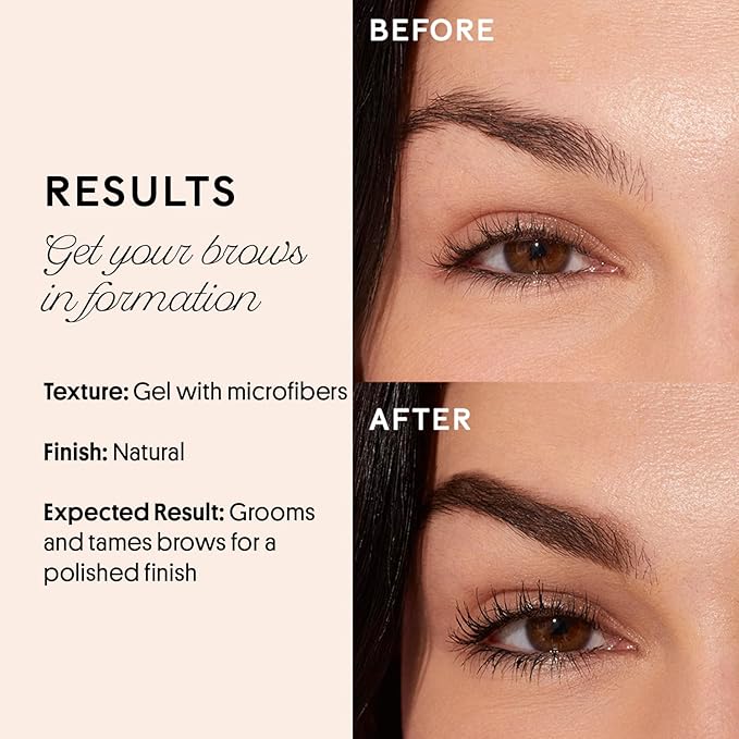 Winky Lux Uni-Brow Tinted Brow Gel – Eyebrow Gel & Brow Mascara for Natural Shaping, Lasting Hold, No Sticky Feel, Brow Tint in Universal Black