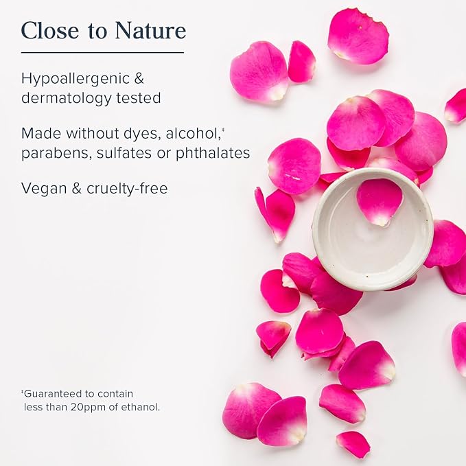 HERITAGE STORE Rosewater 2-Pack - Refreshing Face Mist w/Damask Rose, All Skin Types - Hydrating Rose Water Spray for Glowing Skin, No Dyes or Alcohol, Hypoallergenic, Vegan, 60-Day Guarantee, 8oz ea