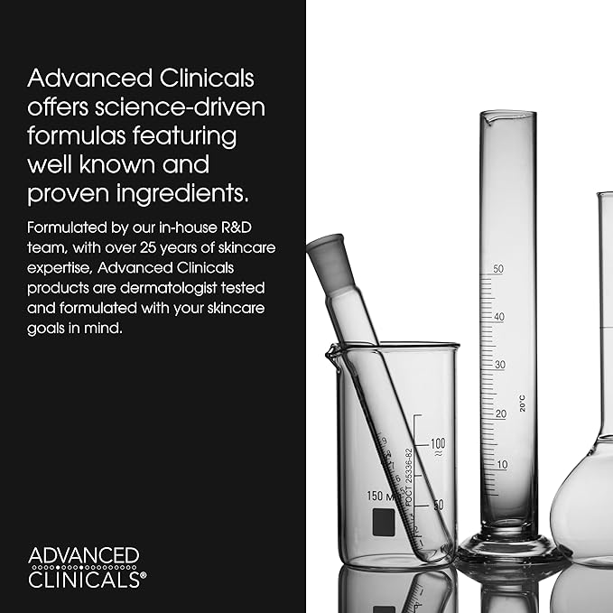 Advanced Clinicals Dark Spot Vitamin C Cream For Face, Hand & Body Lotion, Anti Aging Therapeutic Skin Care Moisturizer Lotion Reduces Appearance Of Age Spots, Blotchy Skin, & Wrinkles, Large 8 Fl Oz