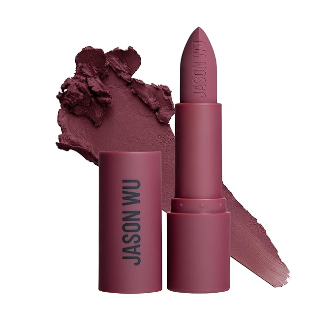 Jason Wu Beauty Hot Fluff Modern Matte Lipstick - 3-in-1 Lipstick, Blush, Shadow, 3.8g 0.134oz (Jelly Roll, 3.8g)