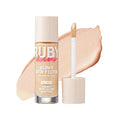 Ruby Kisses Glowy Skin Filter Foundation - All-in-1 Primer, Skin Tint & Highlighter, Hydrating Light Coverage with Squalane, Natural Dewy Finish, Luminous & Radiant Glow (Fair)