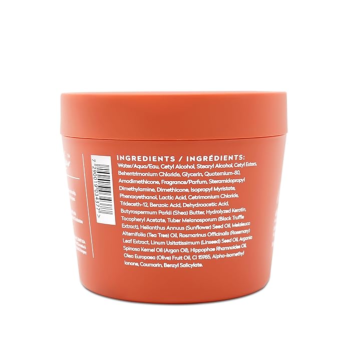 TruffLuv Argan Mask - Deep Conditioning Hair Mask - Hair Moisturizer with Black Truffle and Argan Oil - Enhances Elasticity and Texture - 16.9 oz