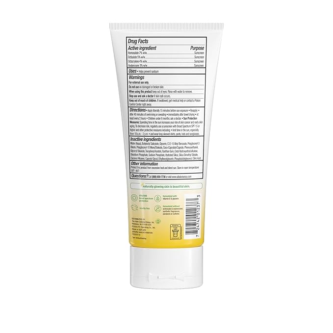 Alba Botanica Sunscreen for Face, Fragrance-Free Hawaiian Face Sunscreen Lotion, Broad Spectrum SPF 30, Water Resistant and Biodegradable, 3 fl. oz. Bottle