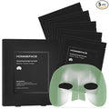 HommeFace Men’s Revitalizing Hydrogel Facial Mask Set (5ct) - Hydrating, Beard-Friendly, Anti-Aging, Soothing Face Sheet Masks - Korean Skincare Technology with Hyaluronic Acid, Vitamins & Peptides