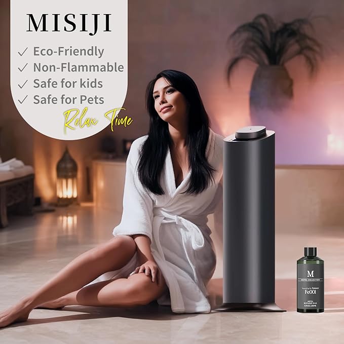 Hotel Diffuser Oil Fe001 Inspired by The Fermont,6.76 Fl Oz (200ml), Home Luxury Aroma & Hotel Fragrance Diffuser Oil for Aromatherapy Bigger Bottle, Bolder Aroma & Longer Lasting