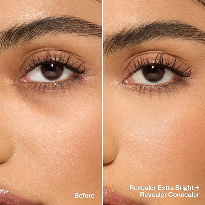 Kosas Revealer Extra Bright Color Corrector – Full Coverage Under Eye Corrector for Dark Circles, Fantasy