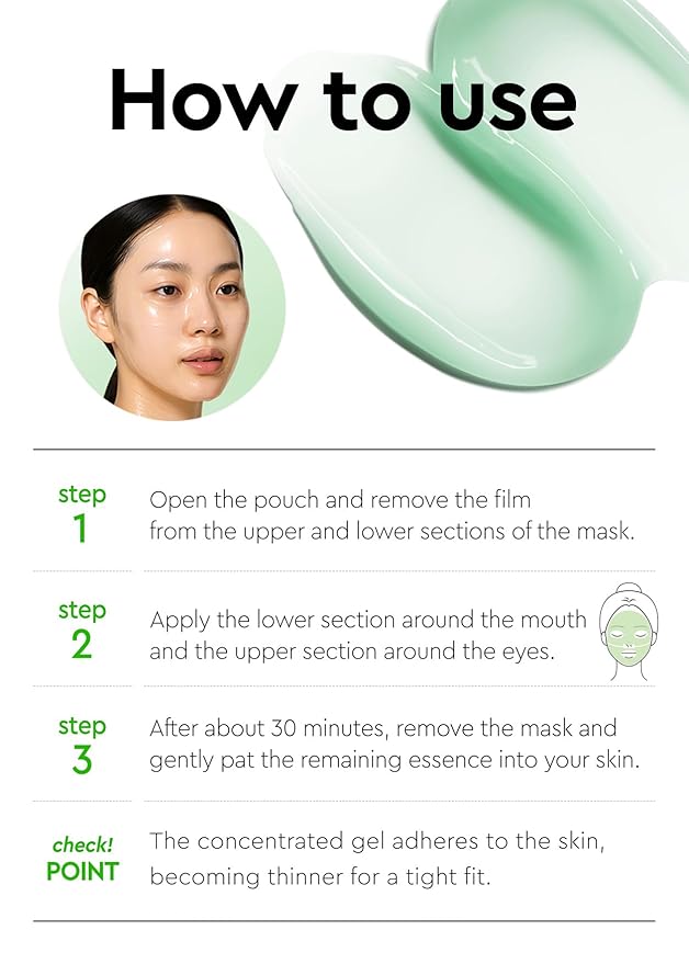 bewants Cica Collagen Hydrogel Jelly Mask with Centella Asiatica, Aloe Vera, Cucumber Extract – Moisturizing Face Sheet for Soothing, Firming, and Radiance (1 Pack)