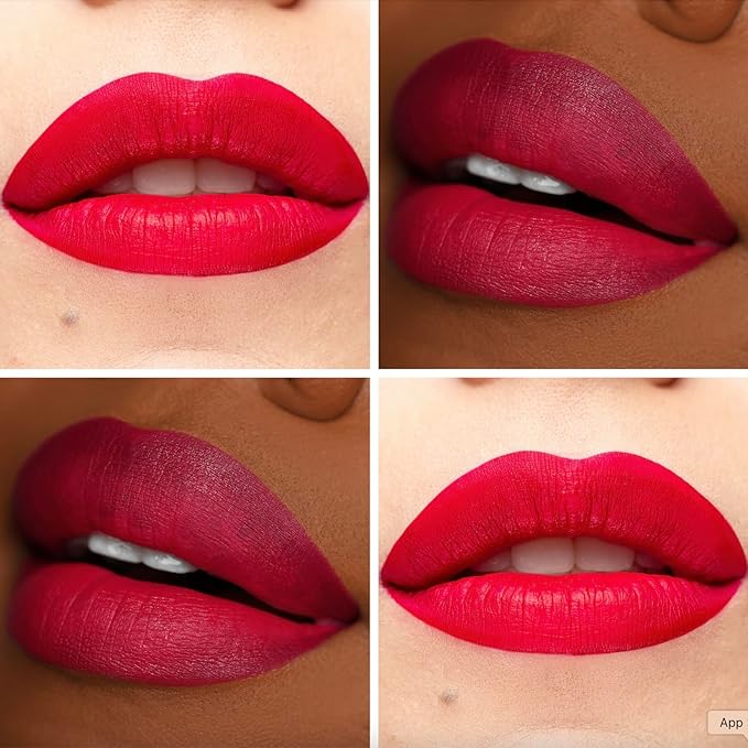 The Lip Bar Liquid Matte Lipstick 3 Pack, Rich Auntie+ Brickhouse + Savage