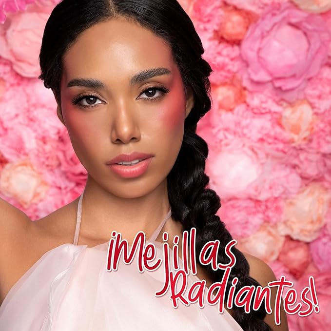 PINK UP | Liquid Blush | Buildable color for a soft or bold look | Lightweight, long-lasting formula | Liquid blush | Blush | Matte finish | Blushing | 6ml | Model PKLB06