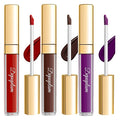 Depuplum 3Pc Matte Liquid Lipsticks for Women Red Lipstick Brown Lisptick Purple Lipstick Cruelty Free Long Lasting Lip Makeup, DM15+22+29