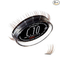 Lashify Curl 10mm Gossamer Eyelash Extensions Refill, Ginger Color, DIY False Lashes for a Natural Look
