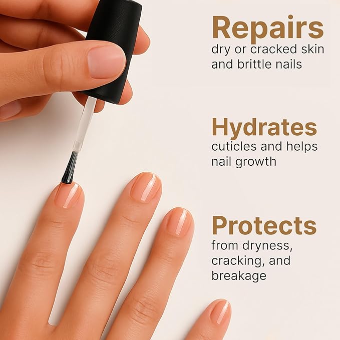 C CARE Holiday Special Cuticle Oil for Nails - Instantly Repairs Miosturizes & Hydrates - Nail Oil Cuticle Softener - 2.5 Oz