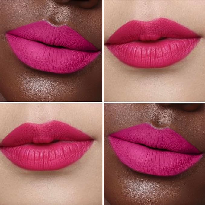 The Lip Bar Liquid Matte 3 pack: Playmate, Brickhouse, Muse - One Swipe - Long Lasting - Jojoba Oil, Vitamin E - Vegan & Cruelty Free - Makeup & Cosmetics - .24 fl oz