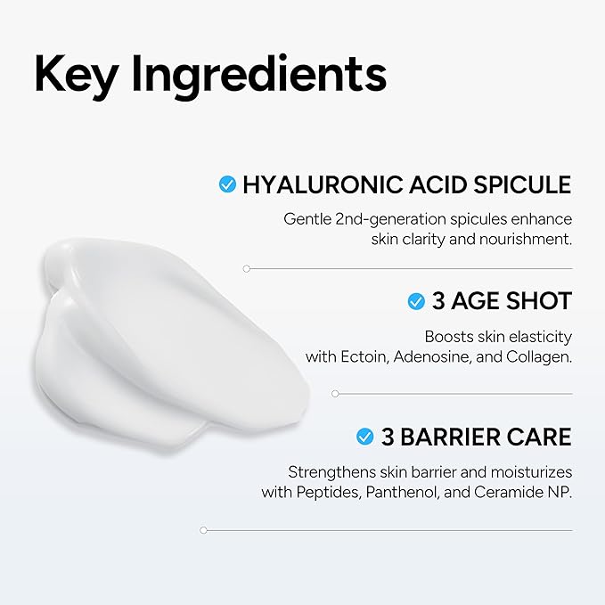 Lifderm Eye Cream with Collagen & Vibrating Device for Wrinkles, Anti-Aging, Dark Circles – Lifting, Firming, Tightening, Depuffing, Nourishing Korean Skincare (20ml 0.6 fl oz)
