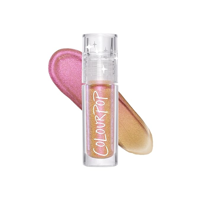 ColourPop Chrome Liquid Eyeshadow - Color-Shifting Chrome Eyeshadow with Long-Lasting & Ultra-Pigmented Formula - Bliss (0.05 oz)