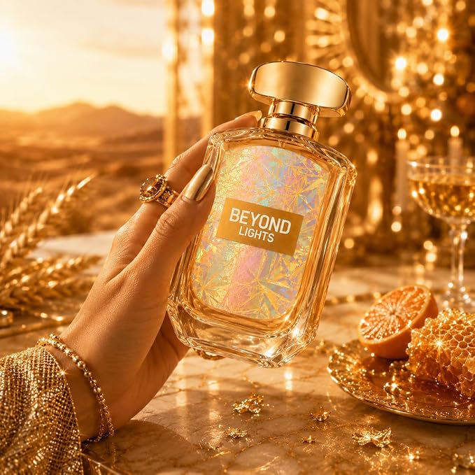 Beyond Lights Eau de Parfum for Women, 100ml / 3.4 fl oz Long-Lasting Perfume Spray, Chypre Floral Fragrance with Black Pepper, Italian Mandarin, Jasmine Sambac, Rhubarb, Patchouli & Musk,
