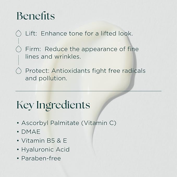 Marini SkinSolutions C-ESTA Face Cream - Lifts, Firms & Protects with Vitamin C, DMAE & Hyaluronic Acid - Dry to Combination Skin Types - Made in the USA - 1 oz