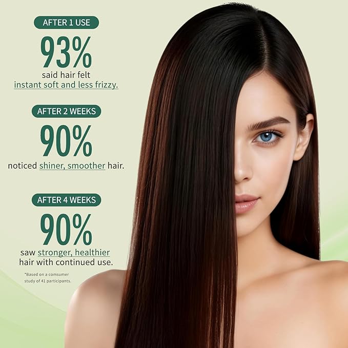 Keratin Hair Mask, Multi-care Deep Conditioning Hair Mask for Dry Damaged Hair, Anti-Frizz, Intensive Hydrating & Repairing Deep Conditioner for Strong, Smooth and Silky Hair, 8 Fl Oz