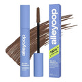 Alleyoop Tubing Mascara Brown – Lengthening Mascara Tubing Formula, Smudge Proof for Sensitive Eyes, Clean Vegan Lash Definition, Biotin Peptide Infused, Full 8 mL