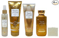 Bath & Body Works Touch of Gold Diamond Shimmer Mist, Moisturizing Body Wash, Ultimate Hydration Body Cream and Daily Nourishing Body Lotion with a Natural Oats Bar
