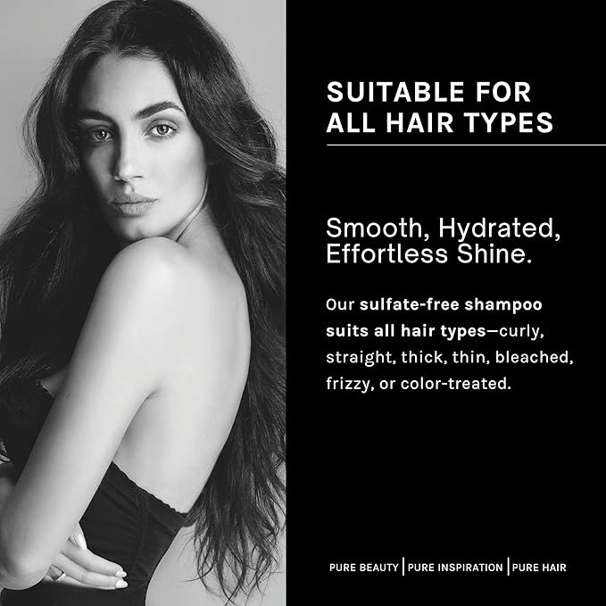 pH PURE HAIR Scented Shine Spray for Hair - Enhancing Glossy Finish for All Hair Type - Lightweight Formula with Argan Oil & Keratin - Adds Vibrant Luster & Strengthens - Paraben Free - 3.38 Oz