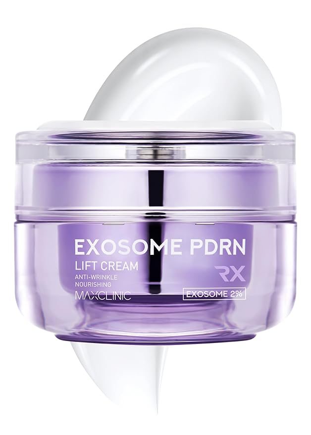 MAXCLINIC Exosome PDRN Lift Cream - Age-Defying & Firming Face Cream Moisturizer with Collagen, Hyaluronic Acid, Salmon & Plant-Based PDRN for Elasticity & Fine Lines - Korean Skin Care 1.69 fl oz