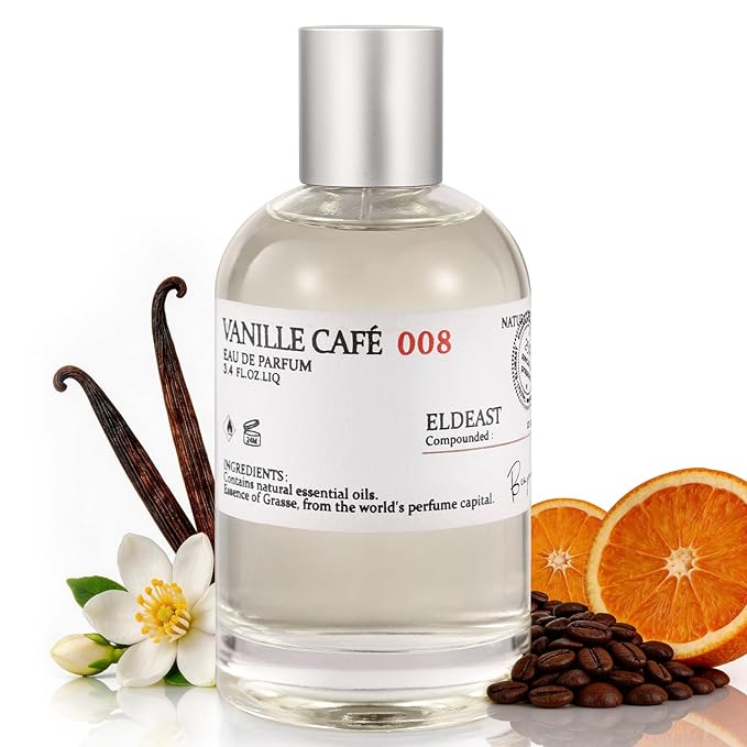 Signature Edition VANILLE CAFE 008 Inspired by Y. B.lack O.pium Oriental Floral Long-Lasting Women Fragrance - Amber, Musk, Vanilla- Clean & Vegan, Cruelty-Free 3.4 oz / 100 ml
