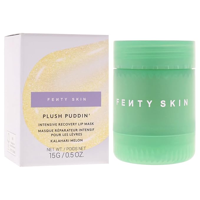 Plush Puddin Intensive Recovery Lip Mask - Kalahari Melon by Fenty Beauty for Women - 0.5 oz Lip Mask
