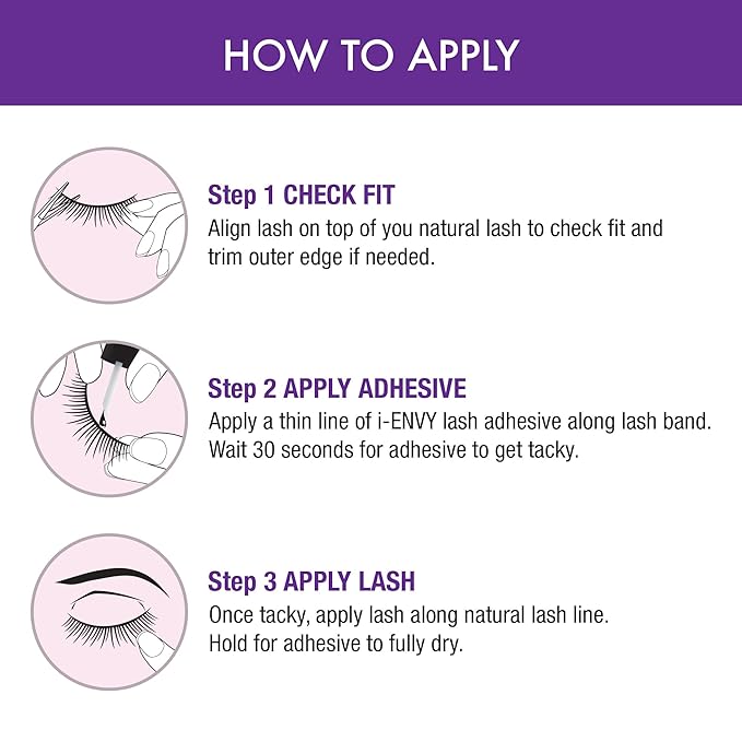 i•ENVY 15 Pairs So Wispy False Lashes (3 Pack), Premium Quality 100% Human Hair, Fluffy Feathered Eyelashes with Volume & Curl, Natural Look, Lightweight, Comfortable, Reusable for Everyday Wear