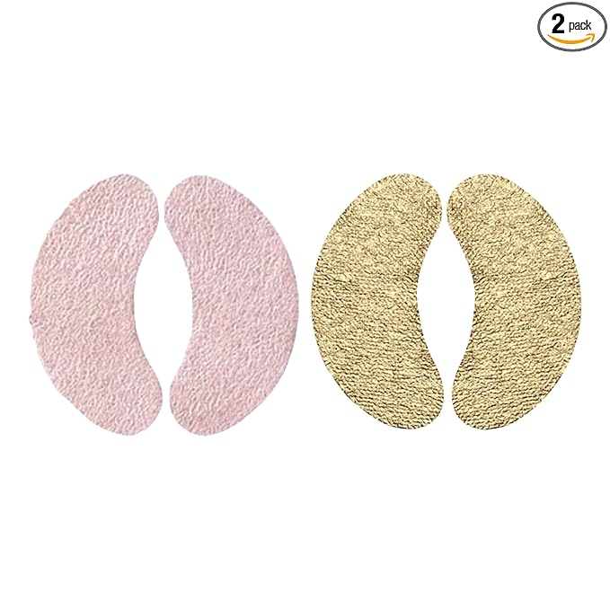 Wander Beauty Baggage Claim - Rose Gold & Gold Foil Under Eye Patches For Dark Circles and Puffiness - Under Eye Mask Depuffs & Firms - Brightening Eye Mask for Under Eye Bags (2 Pack)