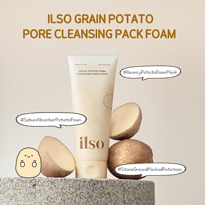 ILSO - GRAIN POTATO PORE CLEANSING PACK FOAM (BOOSIL GAMJA Edition)